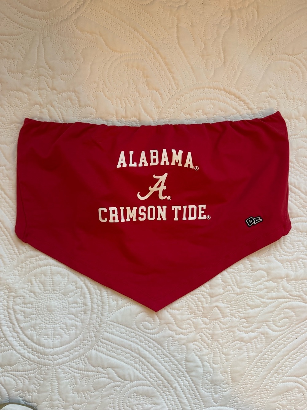 Hype and Vice Alabama Crimson Tide Tie Back Bandeau Top